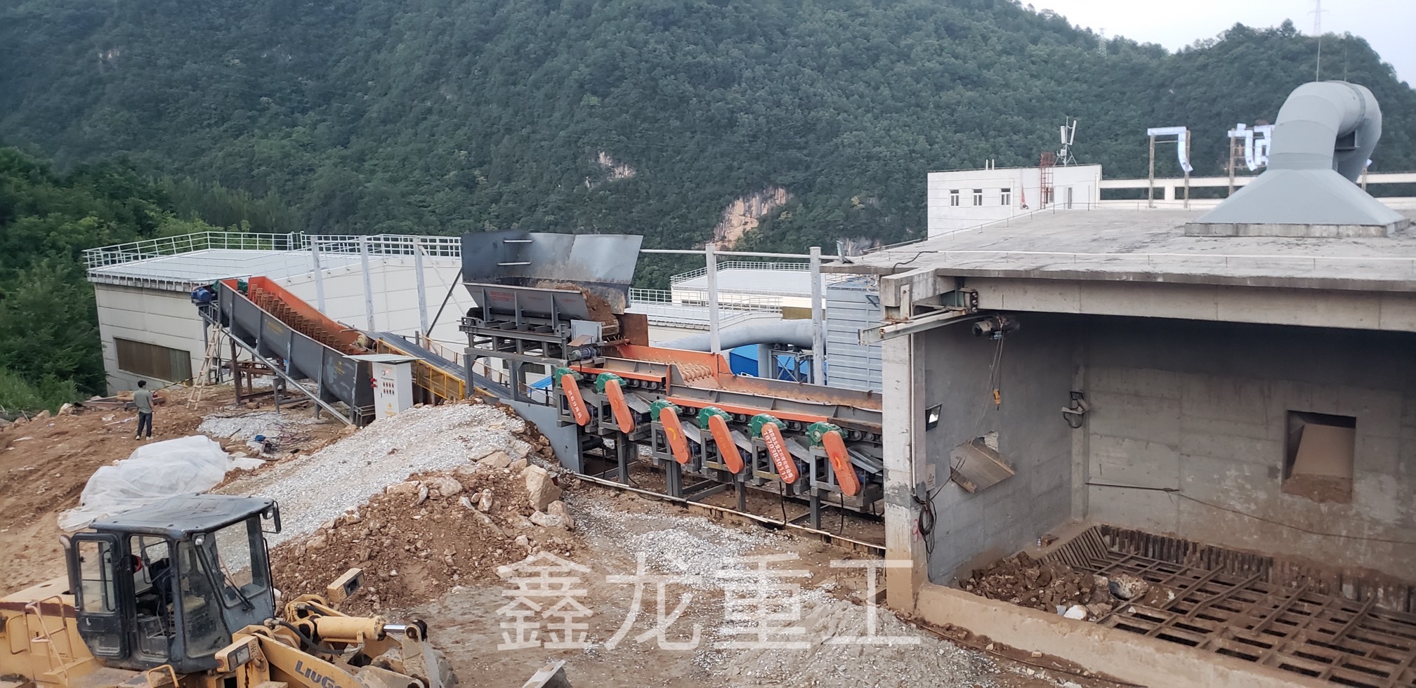鎢礦泥石分離、洗礦生產(chǎn)線(xiàn)